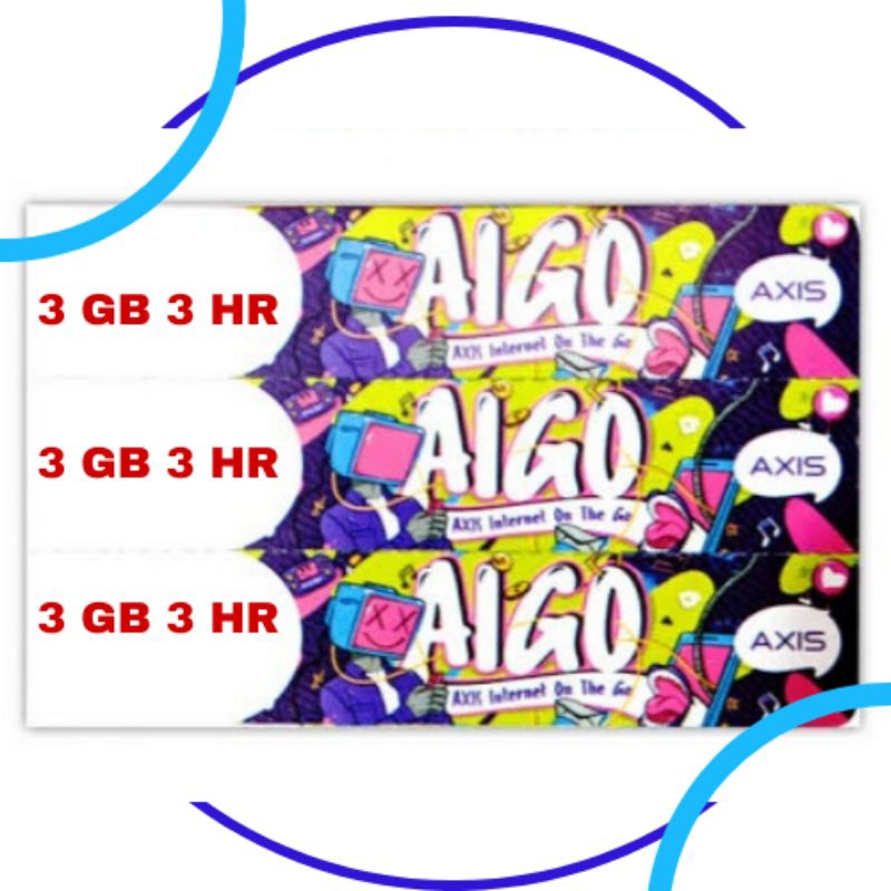 VOUCHER AXIS 3 GB 3 HARI