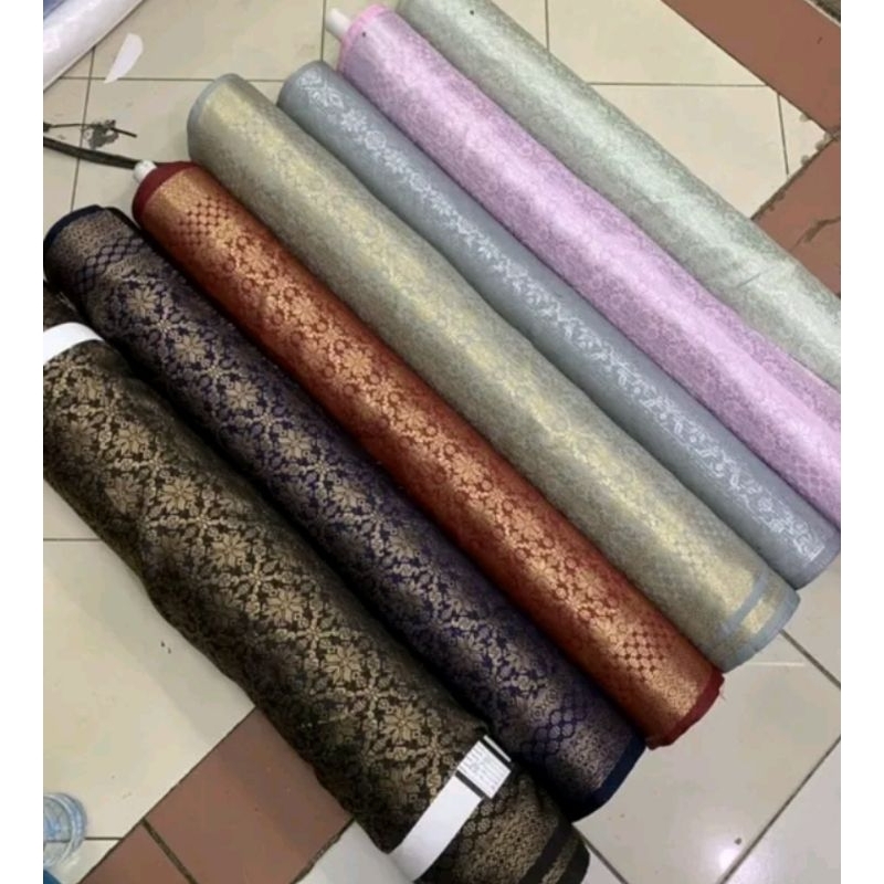 Kain songket palembang,semi songket palembang,songket meteran