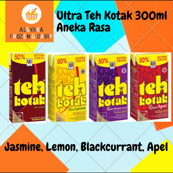 

Ultra Teh Kotak 300ml All Varian ecer