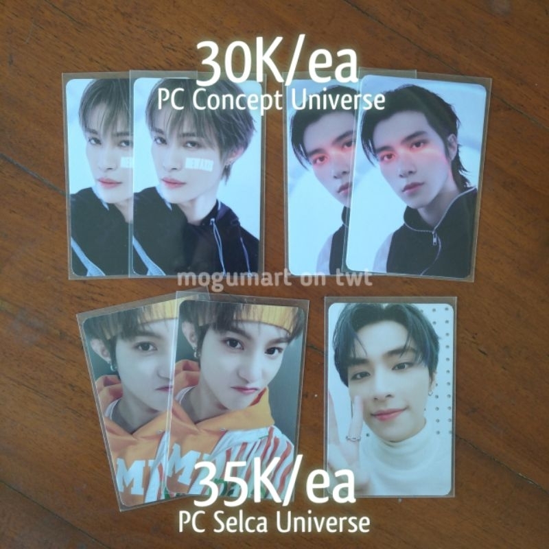 [CLEARANCE SALE] wts want to sell pc photocard nct 2021 universe wayv selca photo concept yangyang h