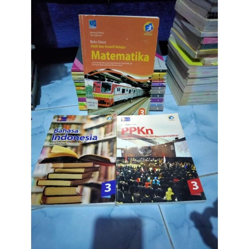 FACIL BAHASA INDONESIA,PPKN,MATEMATIKA SMA KELAS 12 K13 REVISI