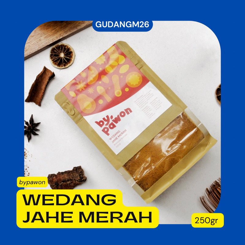 

Bubuk Jahe Merah Asli Kebumen 250gr