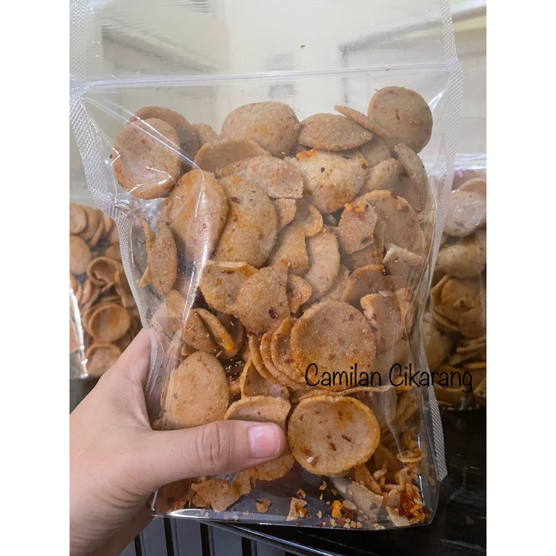 

KERIPIK CIMOL KEMASAN STANDING POUCH 250gr