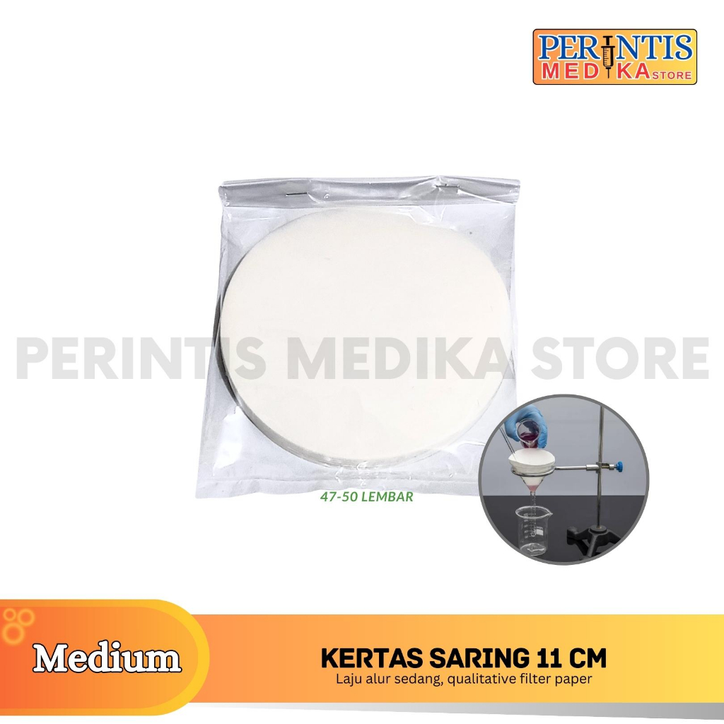 Kertas Saring Bulat - Kertas Saring Lab