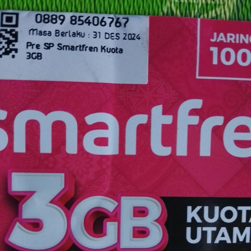 Smartfren cantik kuotanya 3GB