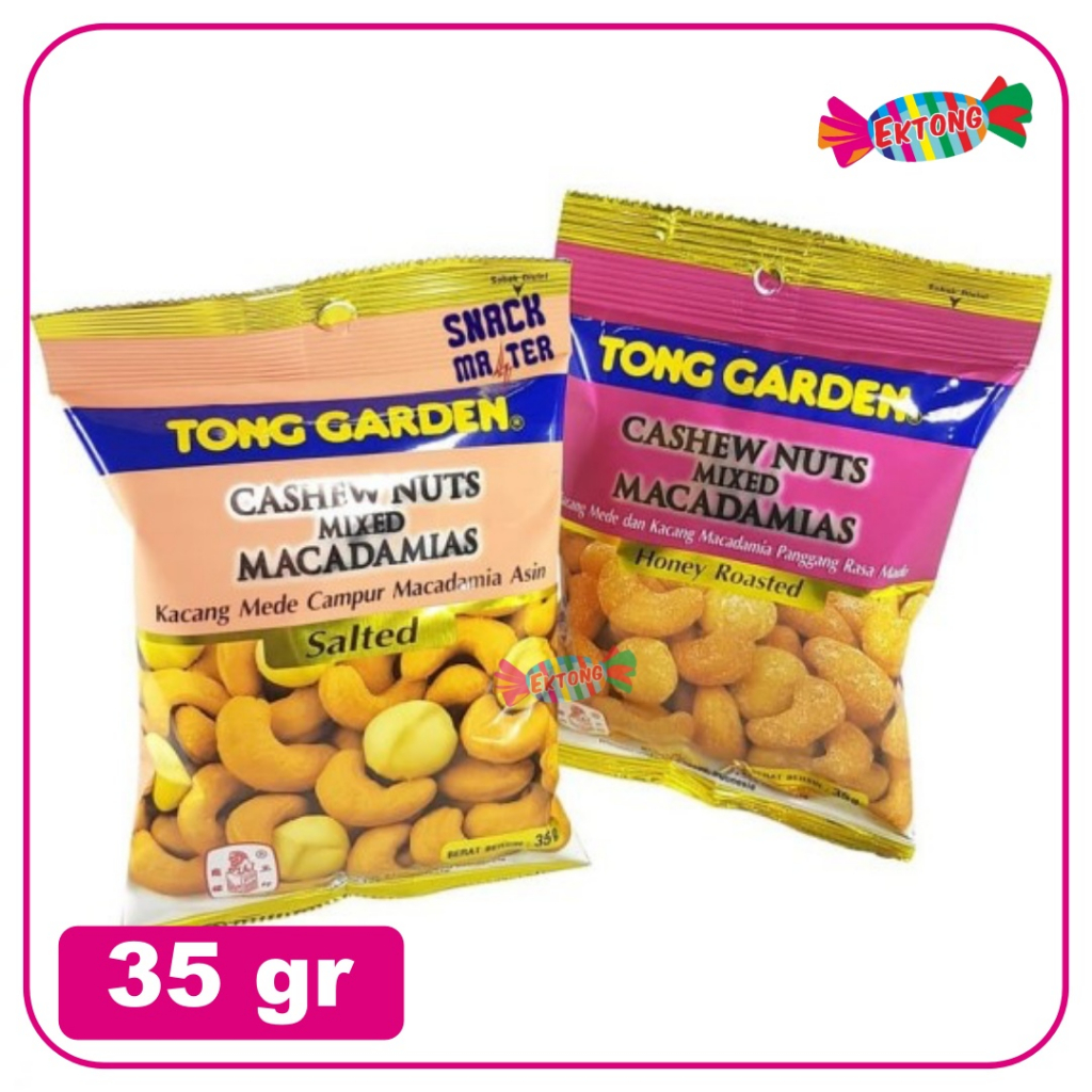 

TONG GARDEN CASHEW NUT + MACADAMIAS 35 gr