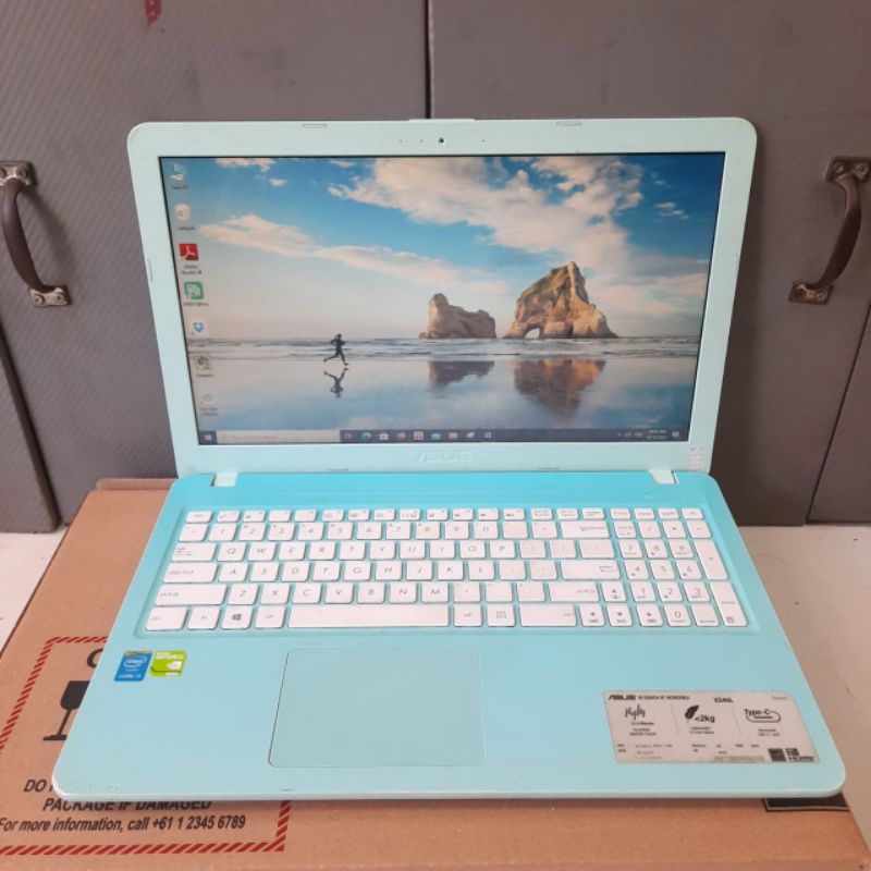 Laptop Asus X450LJ Cor i3-4005U Ram 4Gb/HDD 500Gb Nvdia Geforce 920M 15inch Windows 10 siap pakai