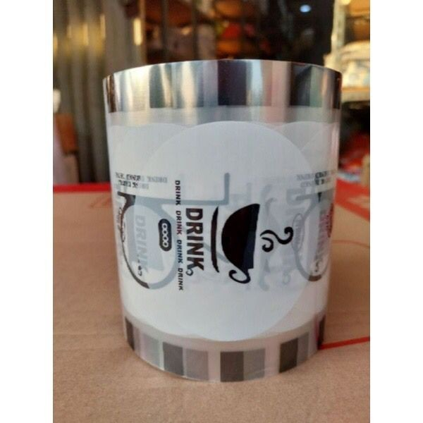 Plastik Cup Sealer Roll Cup Motif Drink Tutup Gelas Plastik 1000 Cup