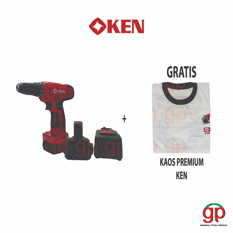 MESIN BOR BATERAI BN6112 KEN CORDLESS DRILL BN 6112 12V