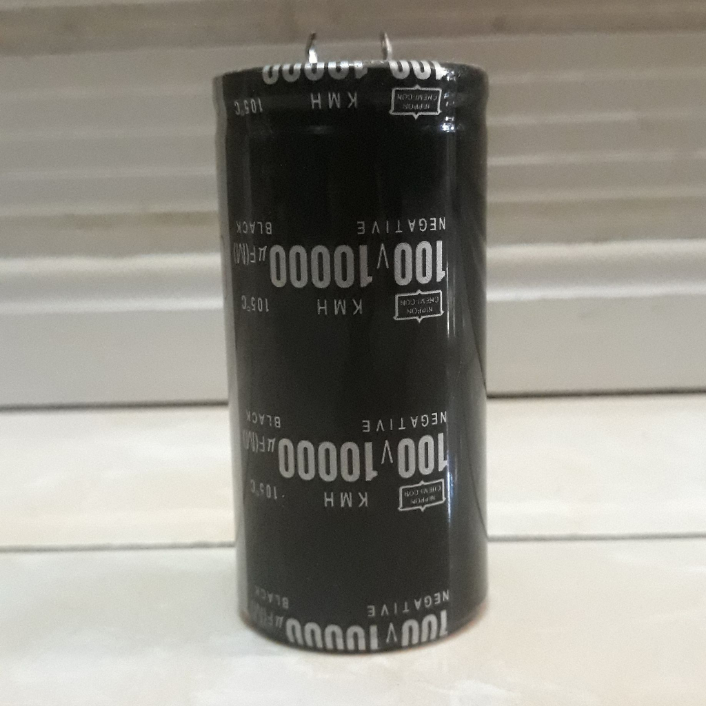 Elco Kapasitor NIPPON CHEMICON 10000uF 100V / Elco Capacitor 10000 uF 100 Volt