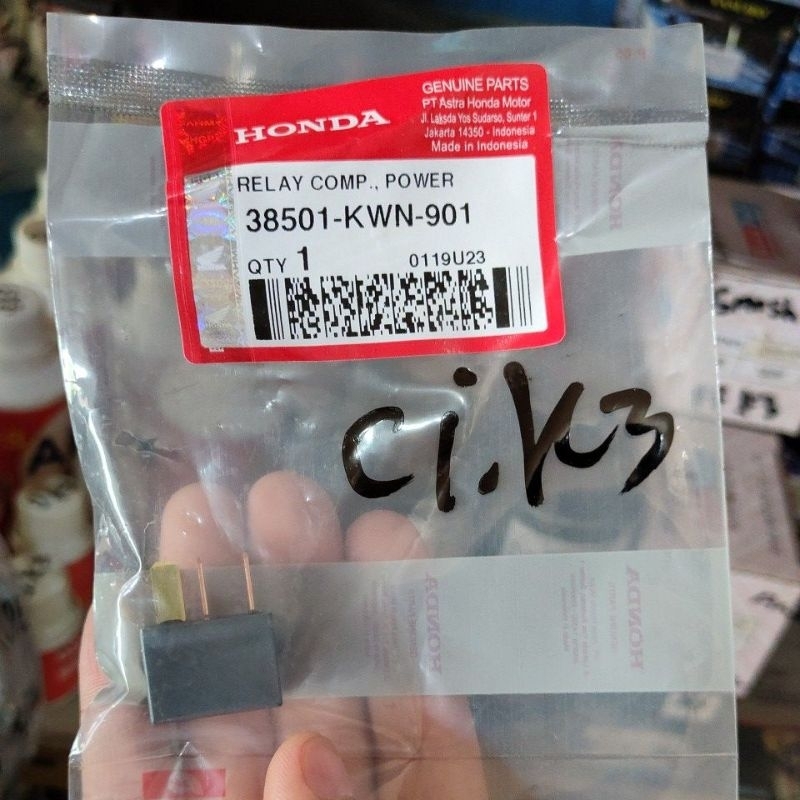 Relay kaki 4 Kecil Vario 125 Vario 150 LED,Beat ESP/KWN ,Asli Original AHM