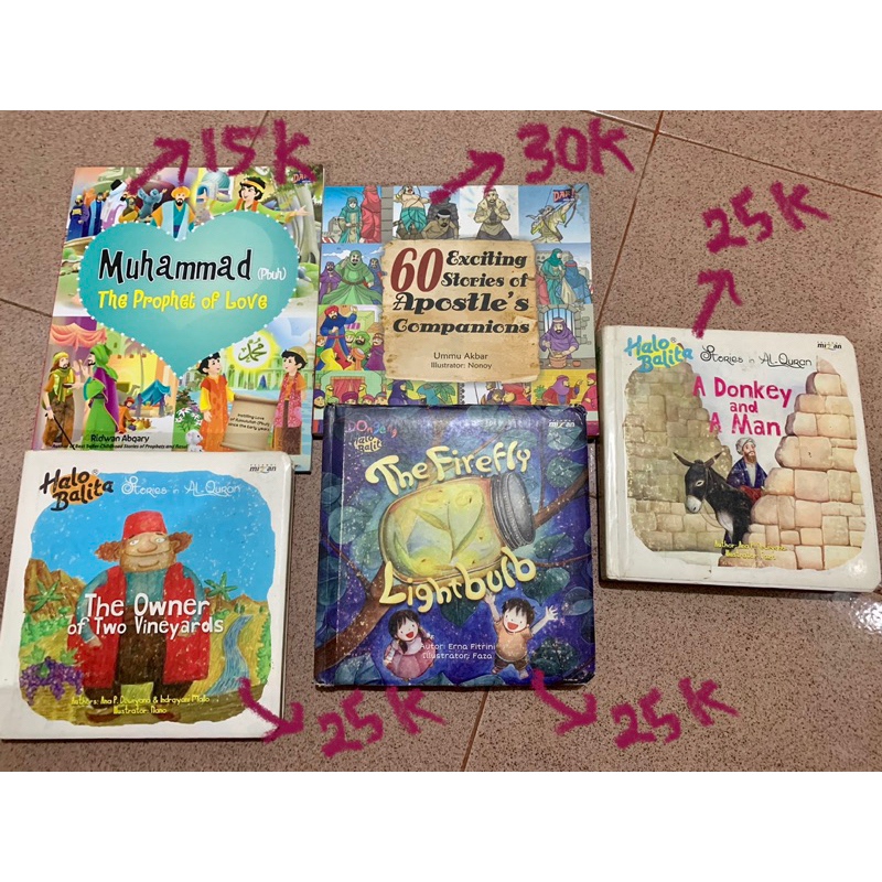 

PRELOVED Buku bacaan anak-anak dan balita