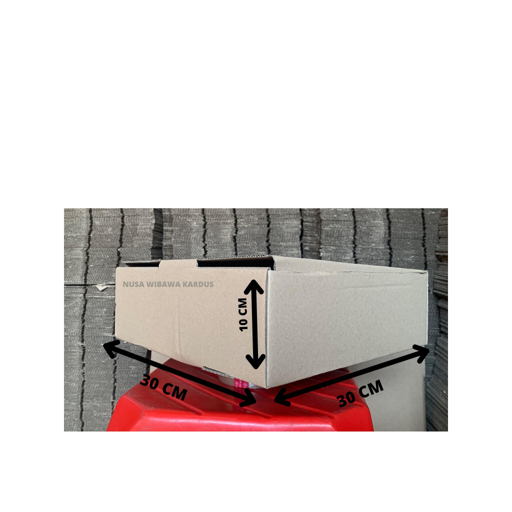 

kardus box kotak pizza 30x30x10cm