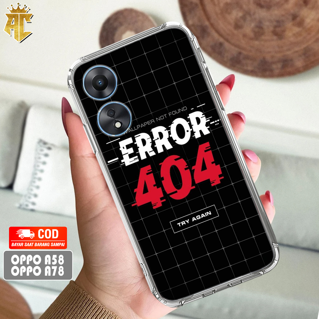 CASE OPPO A58 5G , OPPO A78 5G  - Casing OPPO A58 5G , OPPO A78 5G Terbaru AERO STORE [ MOTIF 55 ] S