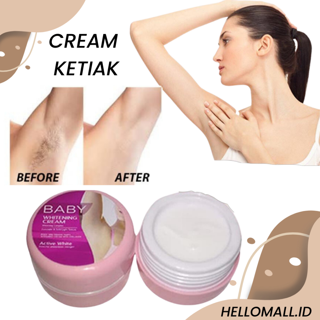 BABY WHITENING Baby Cream Pemutih Shinkurim Pemutih Ketiak - Ketiak Putih Bersih dalam bpom