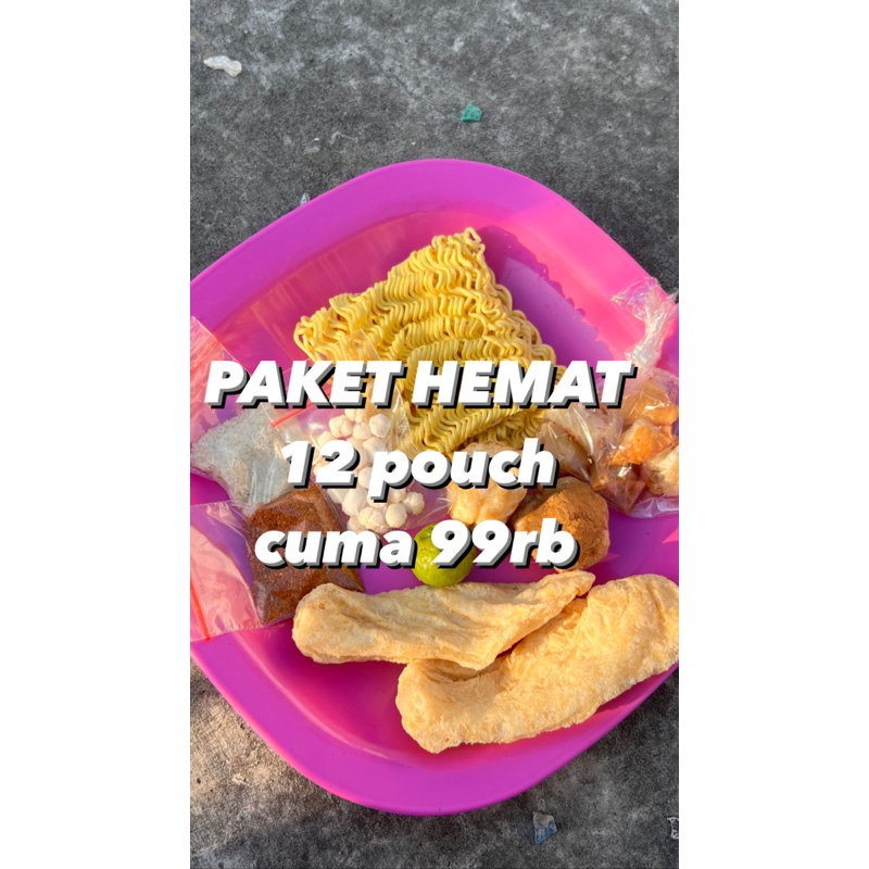 

PAKET HEMAT 12 POUCH Cuanki instan