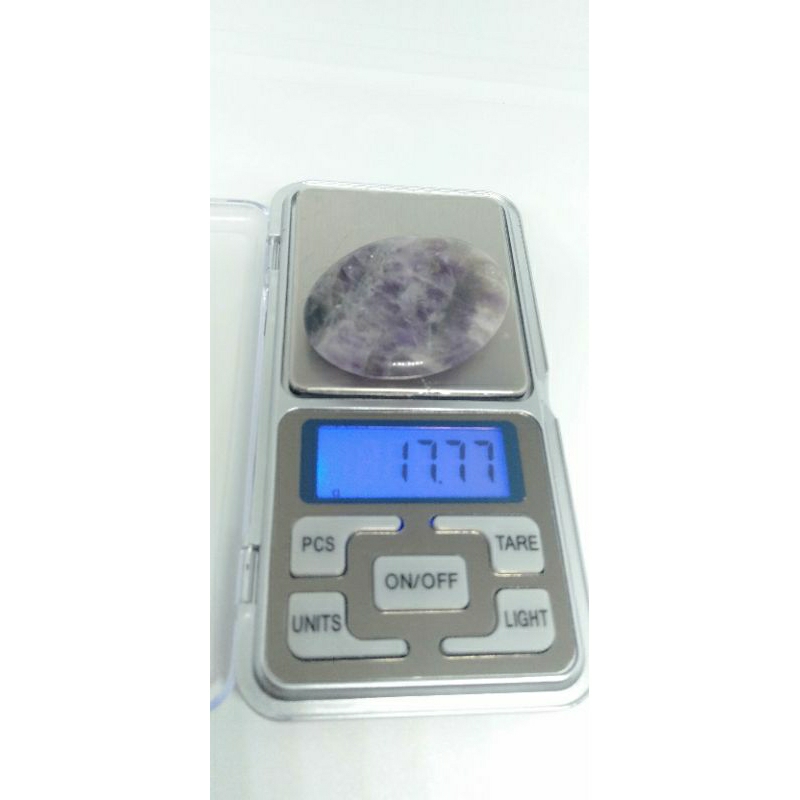 Natural Crystal Worry Stone dream amethyst