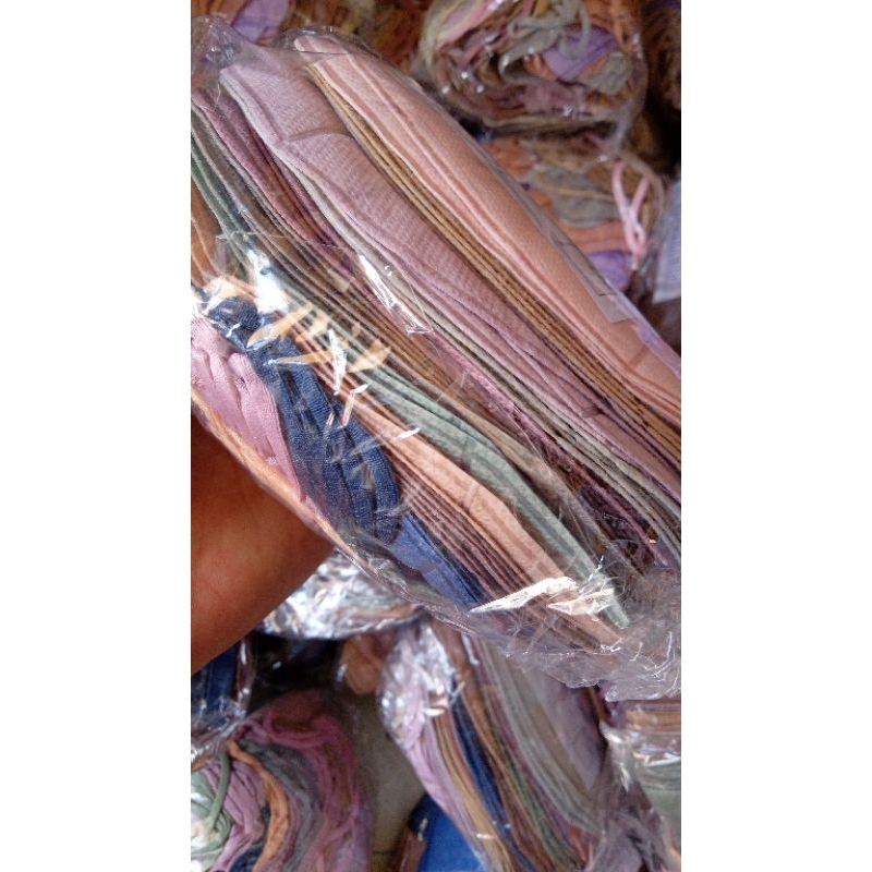 Masker duckbill warna warni no box random merk campur