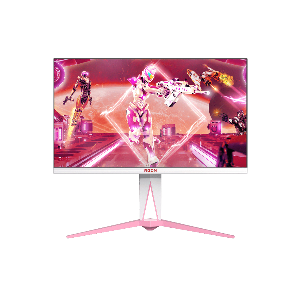 LED AOC AG275QXR White Pink AGON 27" 170Hz QHD Premium Gaming Monitor