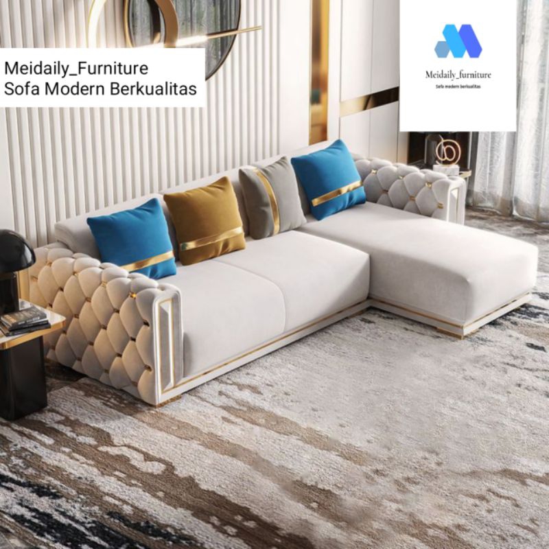 Sofa l Minimalis Kursi Ruang Tamu Sofa Tamu Super Mewah Modern Sofa Santai