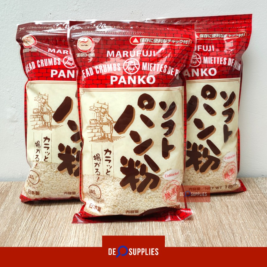 

Marufuji Soft Panko Tepung Roti 180gr - Bread Crumbs Tempura Jepang