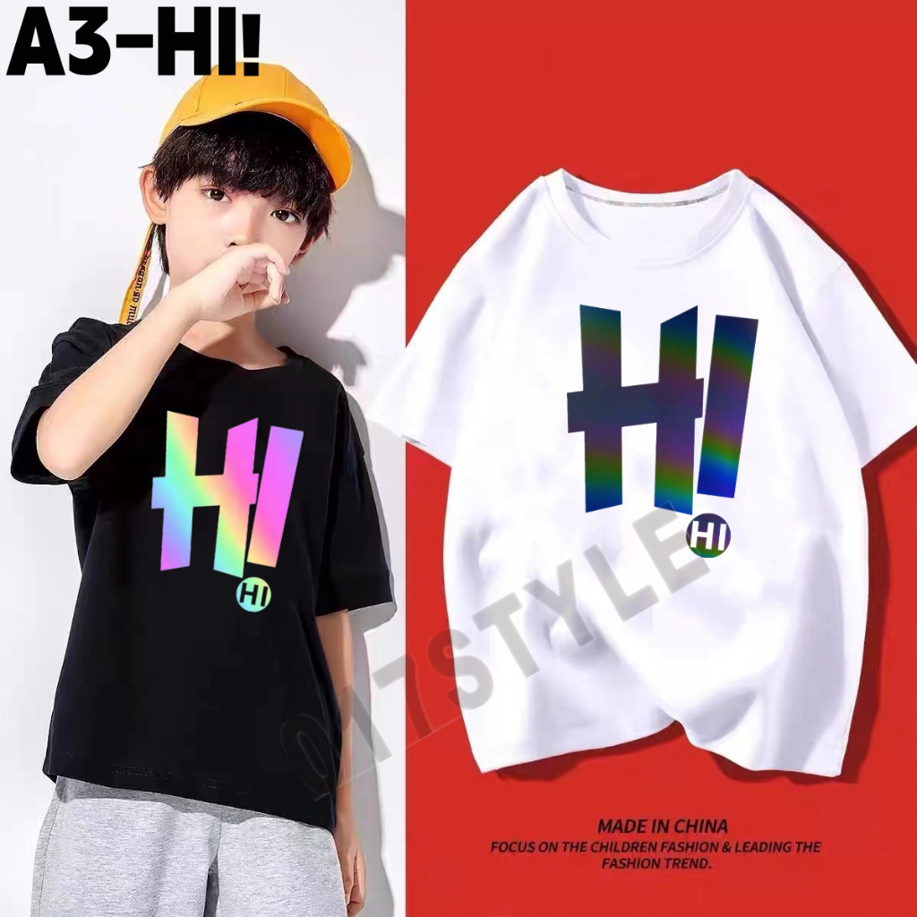 Baju Anak Nyala - Tshirt Anak Laki Laki - Kaos Anak Terbaru 2023