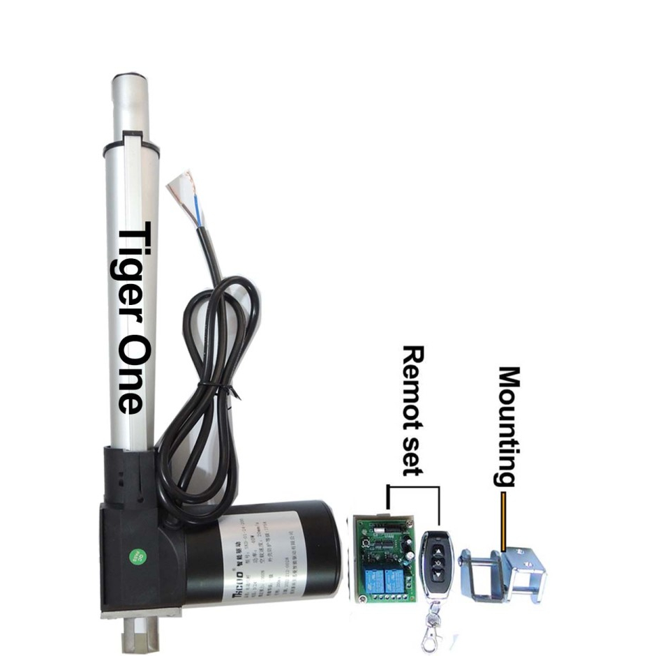 Kumau Aktuator, Actuator 24V Linear Aktuator, Linear Actuator 20cm 2000N