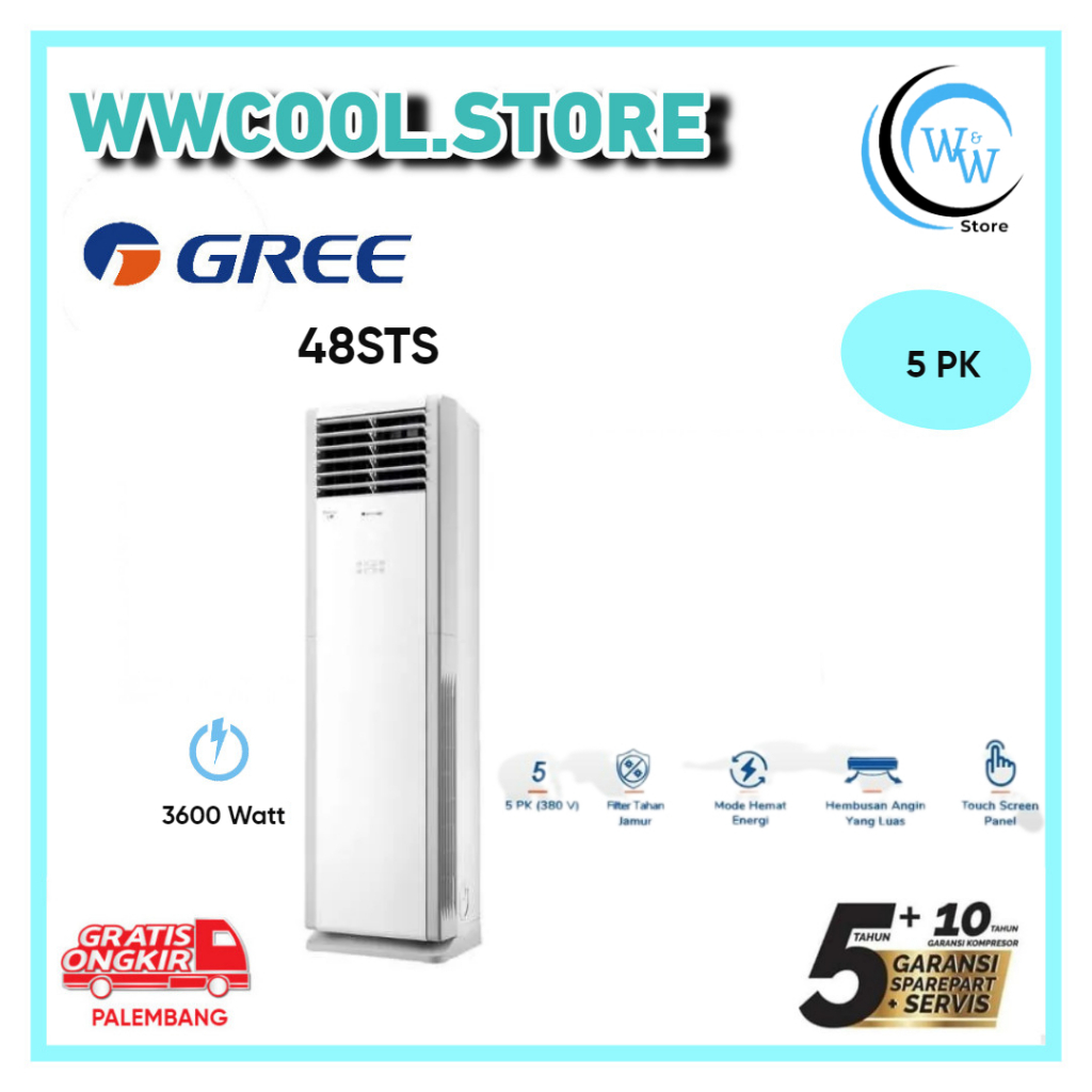 AC Floor Standing Gree 48STS 5 PK AC Standig Gree