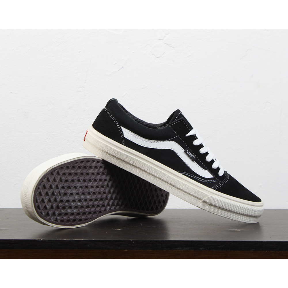 Sepatu Vans Oldskool OG Black White Kanvas Sued Premium 100%