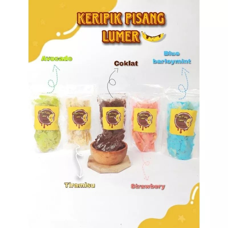 

KERIPIK PISANG LUMER & CRUNCHY MURAH