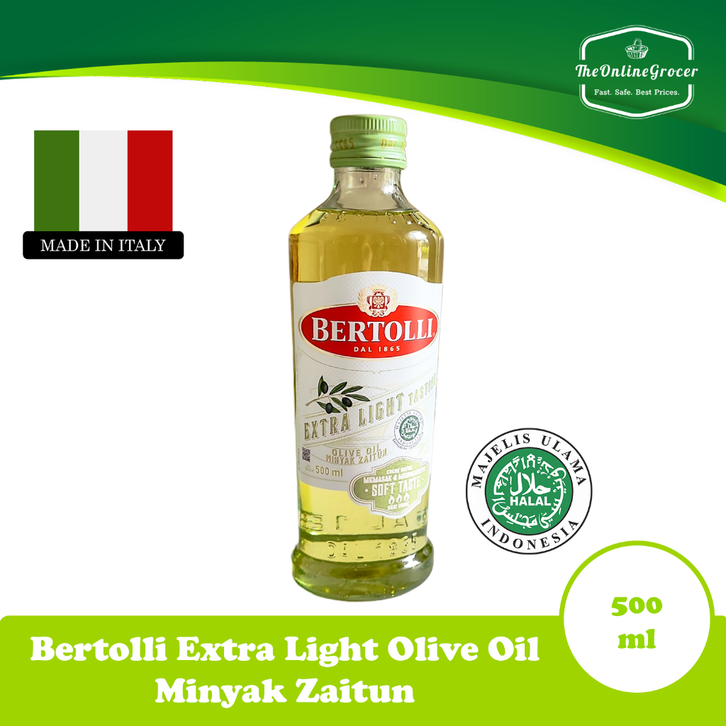 

Bertolli Extra Light Olive Oil 500ml - Minyak Zaitun