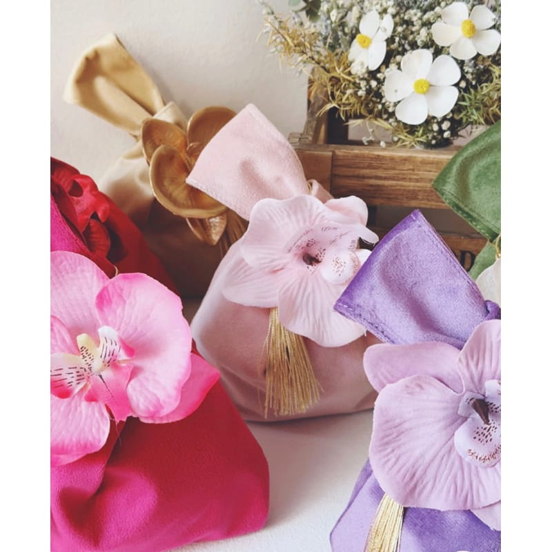 

V - NEW GoodieBag Bunga - pouch bag hampers gift bag - tas bingkisan - tas souvenir