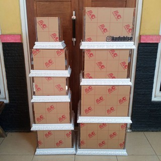 Kotak Hantaran Akrilik Paket isi 9