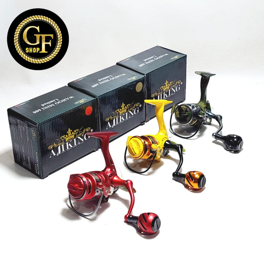 REEL AJIKING WAHOO MINI 600/800 LIMITED / RATIO: 5.2:1 - BEARING: 3+1