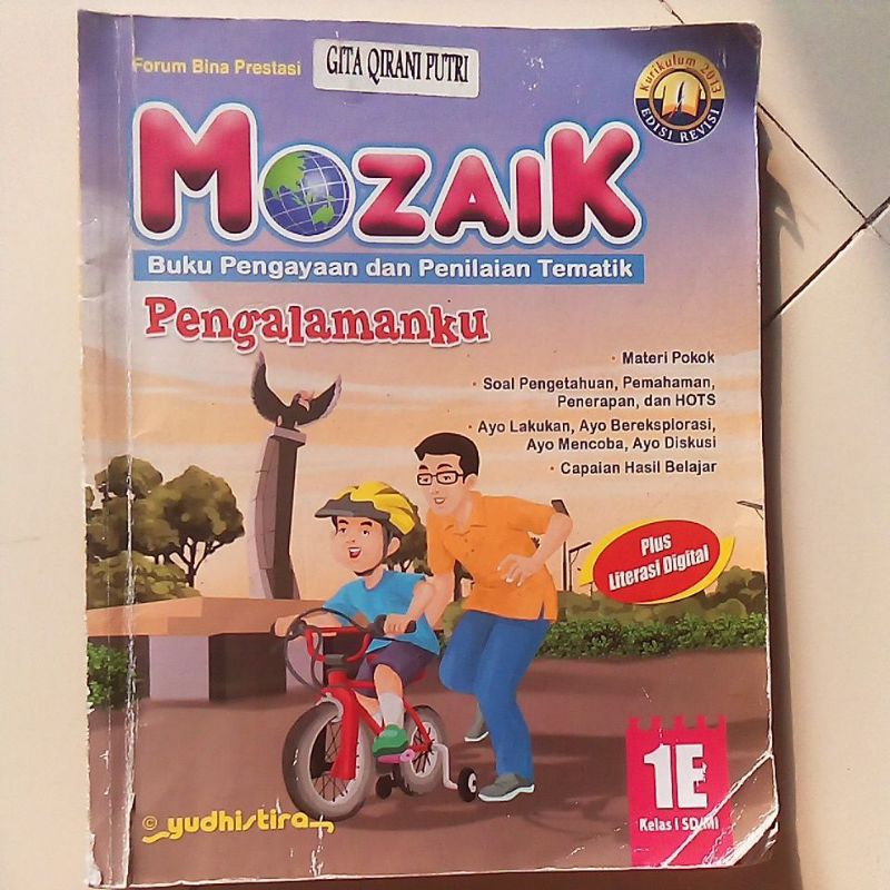 

BUKU BEKAS mozaik Kelas 1 E