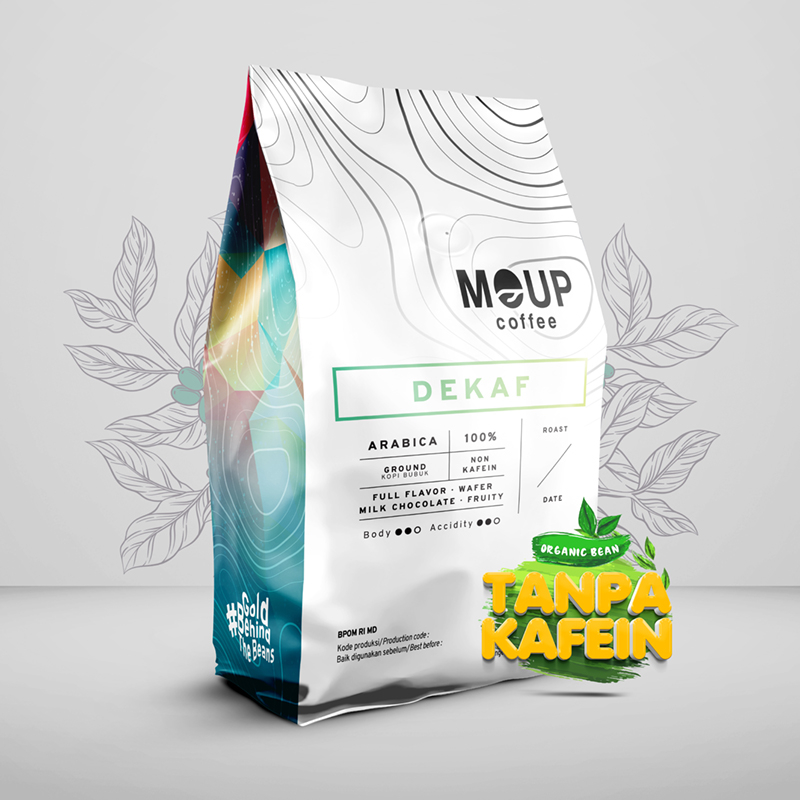 

Kopi DEKAF DECAF Dekafein Tanpa Kafein MOUP-Coffee 200gr Bubuk Paling Murah Terbaik Premium