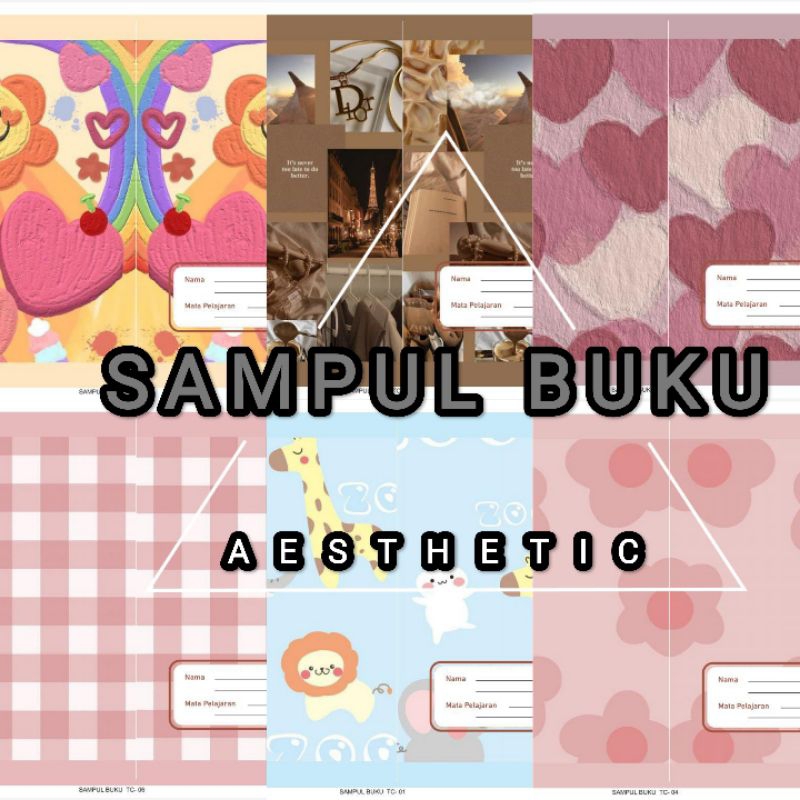 

Sampul Buku Aesthetic Ukuran B5 (Bigboss/boxy/campus, dll)