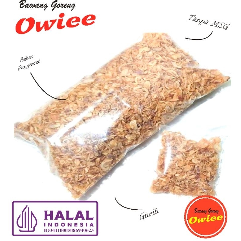 

Bawang Goreng kiloan 1 Kg brambang goreng bawang goreng tanpa tepung terigu