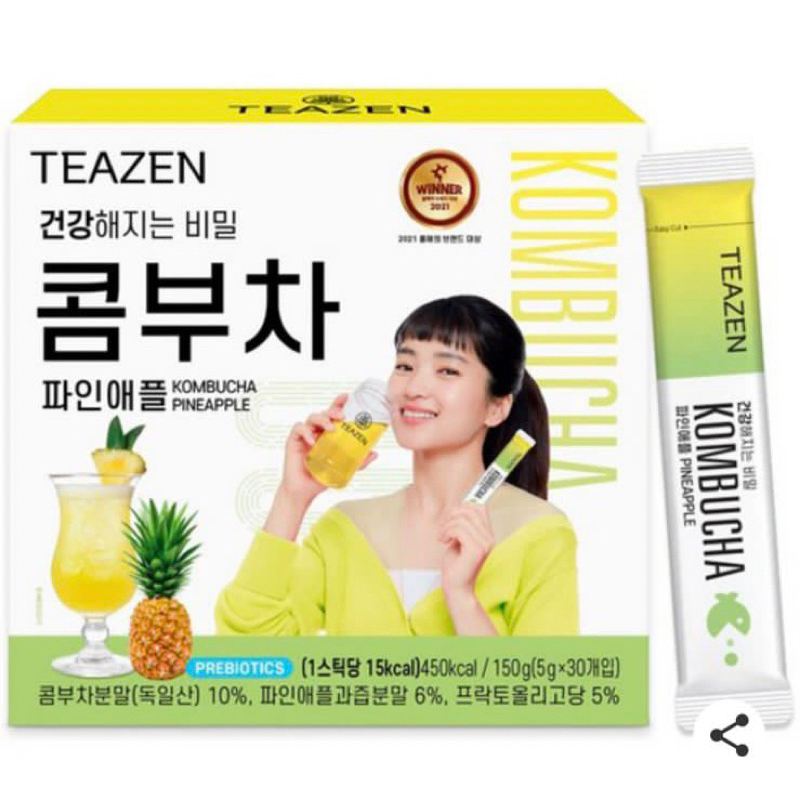 

(PO KOREA) TEAZEN PINEAPPLE KOMBUCHA