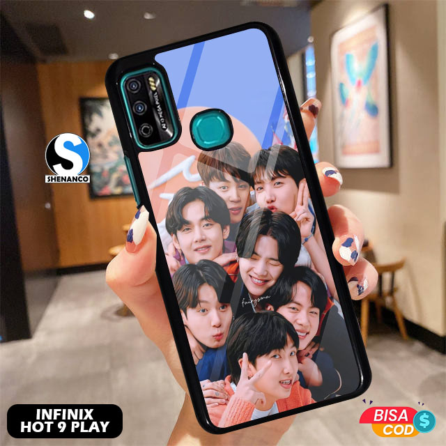 [COD]Promo Case Infinix Hot 9 Play Hot 10/11 Play Gambar Motif BTS KPOP - 02 Aesthetic Casing Hp Des