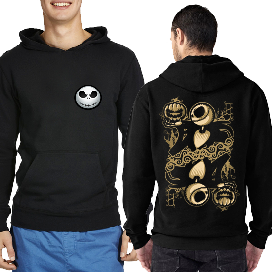 Hoodie Jack Skellington Nightmare Before Christmas Hoodie Pullover | Jumper Hoodie | Casual Hoodie B