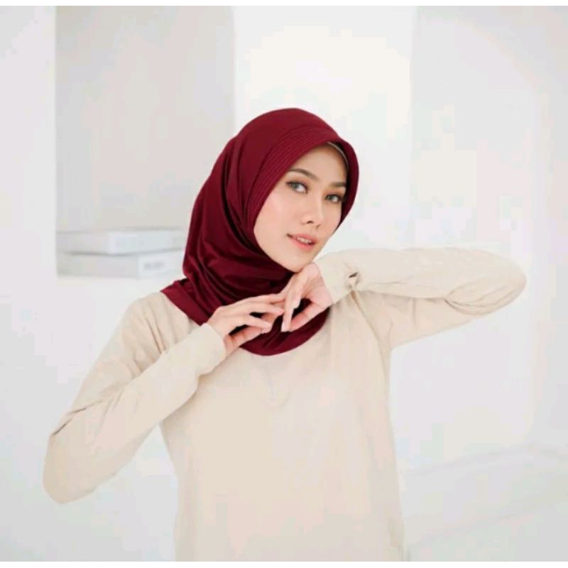 V-02 HIJAB SPORT JERSEY PREMIUM / LYCRA INSTAN