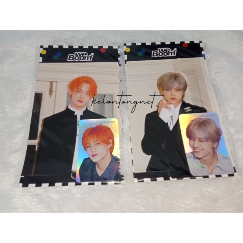 (ready) standee holo we boom nct dream jaemin chenle