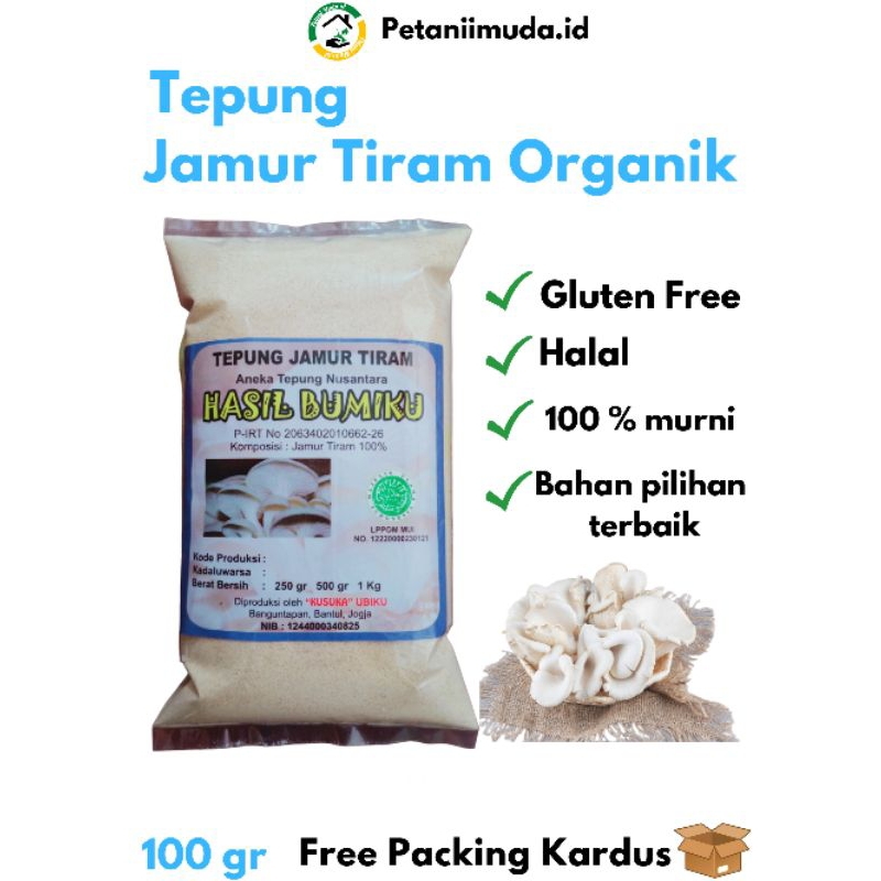 

Tepung JAMUR TIRAM 50 gram/Tepung JAMUR TIRAM 100 gram/bubuk Jamur Tiram kemasan 100 gram/Jamur Tiram bubuk kemasan 100 gram/osyster MUSHROOM powder 100 gram/TEPUNG bahan MSG Organik/Bubuk MSG Organik/Bubuk Bahan MSG/Jamur Tiram MSG Buatan Organik