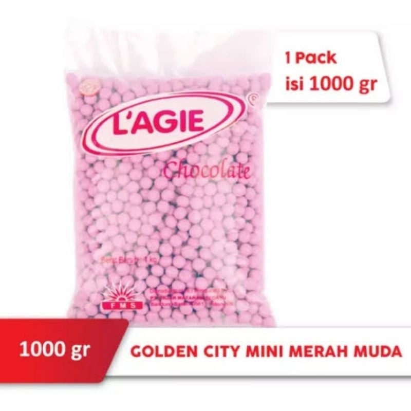 

COKLAT LAGIE MINI PINK 1KG