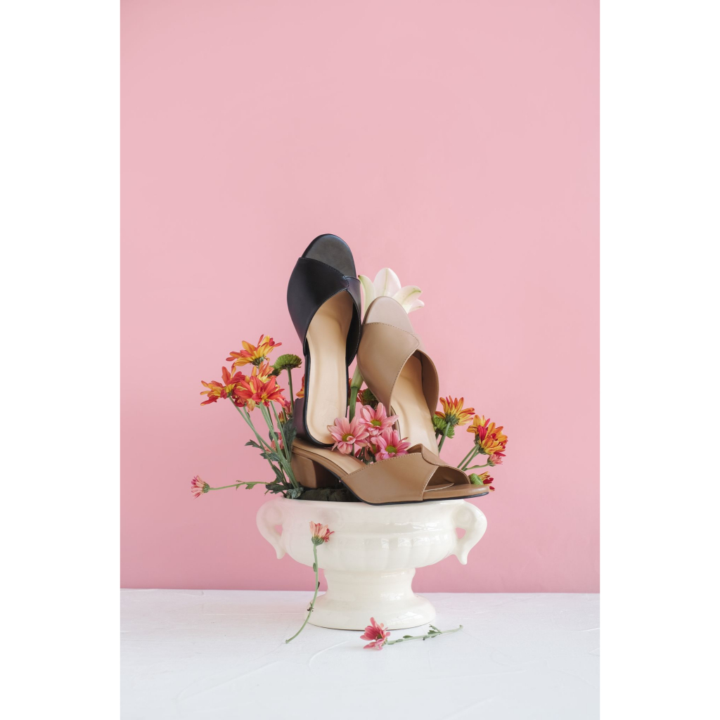 Jadora Ariana Heels sepatu sandal wanita pesta 5cm Formal kekinian hak elegan kualitas baru cewek ga