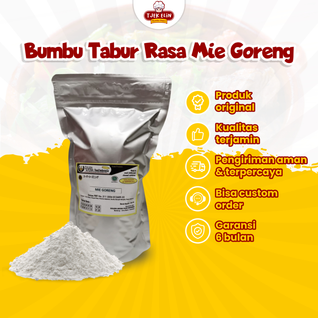 

Bumbu Tabur Rasa Mie Goreng Bubuk Seasoning Powder Aneka Rasa MSG NonMSG Serbaguna Murah Halal