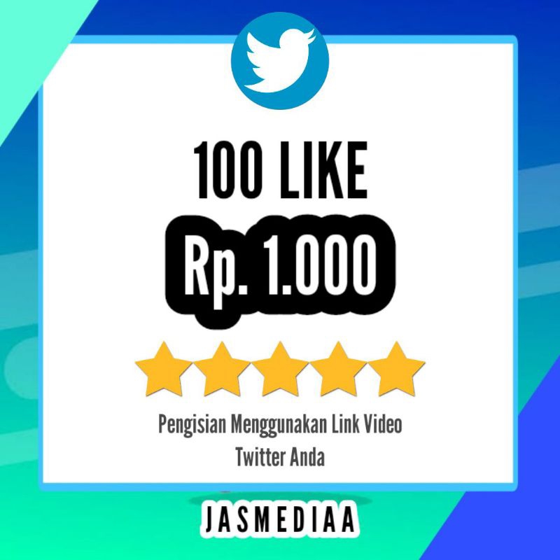 Likes Twitter Aman Permanen Bergaransi Twitter Like Termurah Dan Terbaik