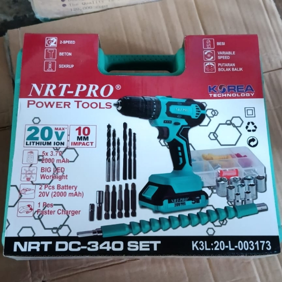 BOR BATERAI NRT DC-340 SET