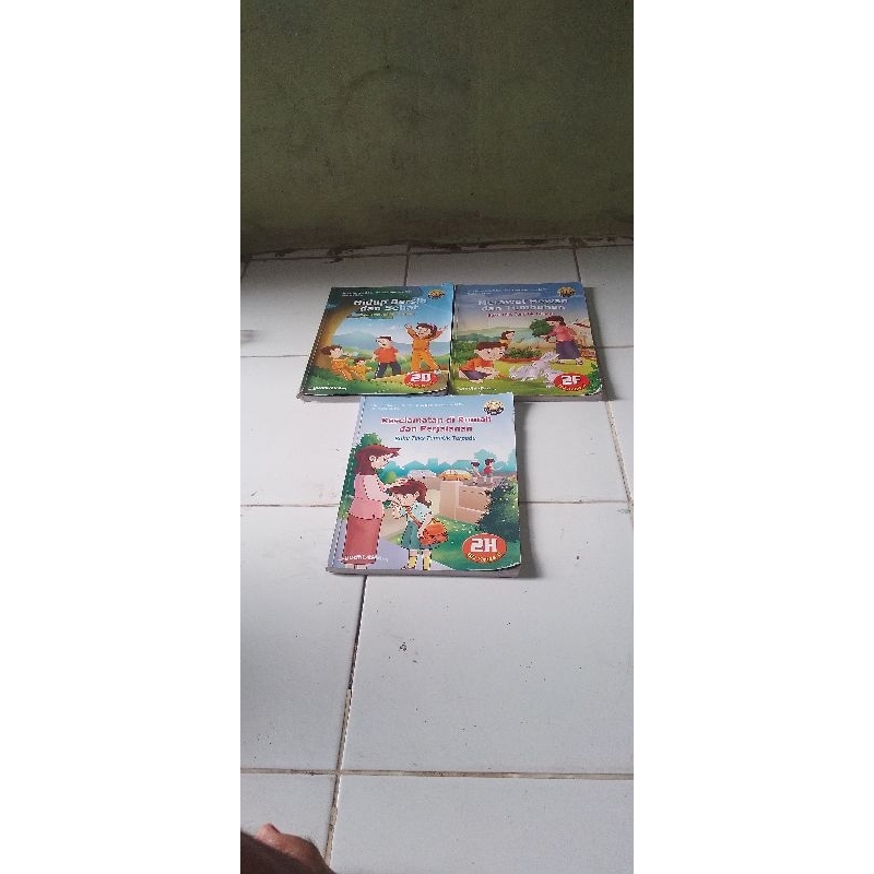 Buku Teks tematik terpadu tema d,f,h kelas 2 edisi revisi